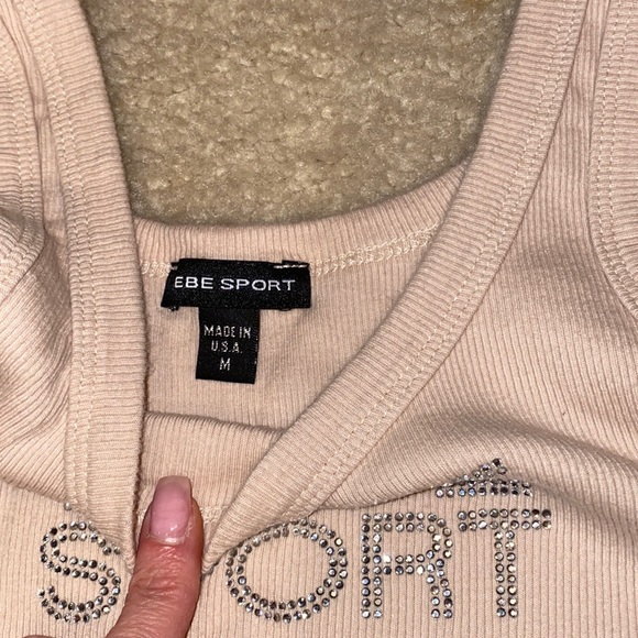 Crop BEBE Sport Top - Picture 3 of 3